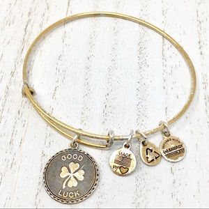 ALEX AND ANI Good Luck Irish Bangle 💫2 Free Gifts